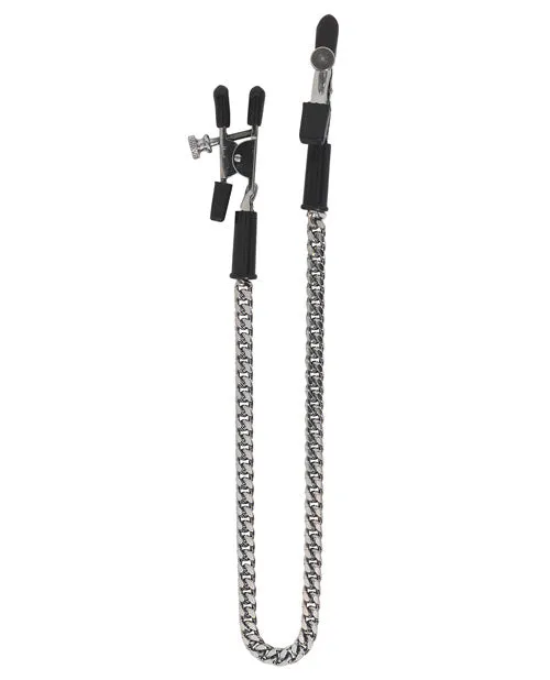 Female Sex Toys Spartacus Spartacus Adjustable Alligator Nipple Clamps Wsilver Chain Female Sex Toys Spartacus Spartacus Adjustable Alligator Nipple Clamps Wsilver Chain
