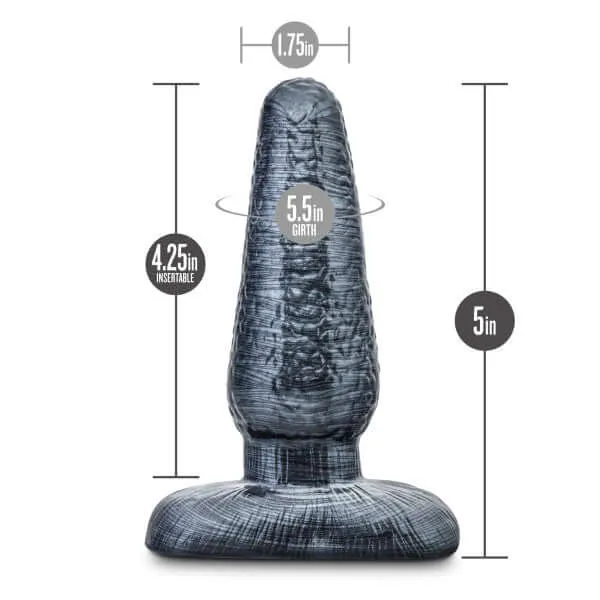 Experience Intense Anal Pleasure with the Blush Novelties Jet The Plug Black Blush Novelties Anal