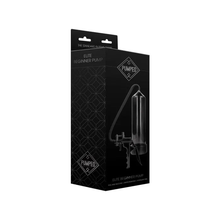 Shots Pumped Anal Elite Beginner Pump Black