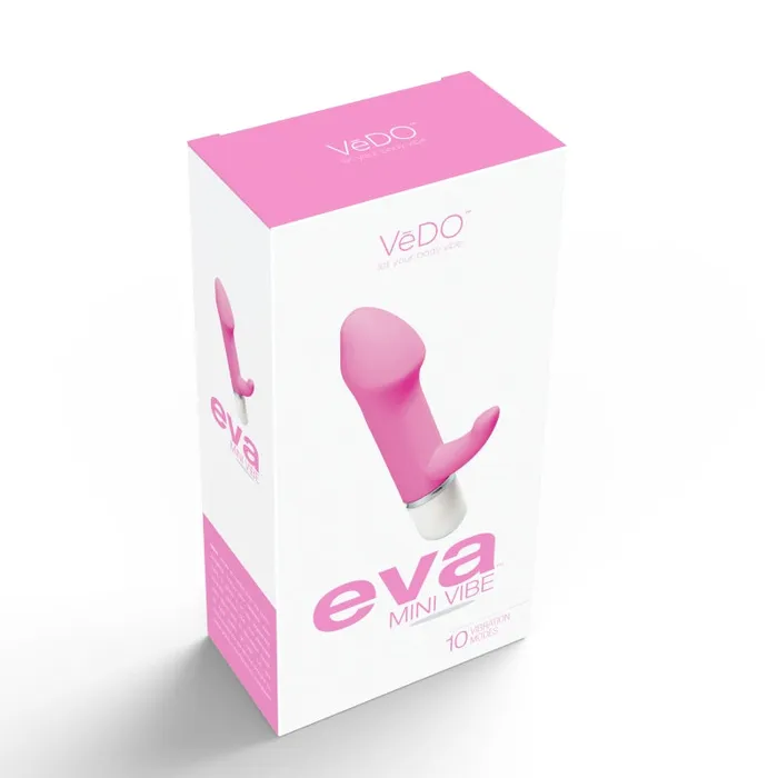 VeDO Eva Mini Vibe Make Me Blush Pink Vibrators VeDO Eva Mini Vibe Make Me Blush Pink Vibrators