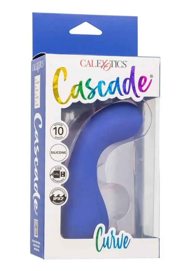 Cascade Female Sex Toys Cascade Curve Rechargeable Silicone Vibrator
