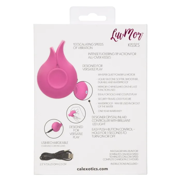 Vibrators Luvmor Kisses Pink CalExotics