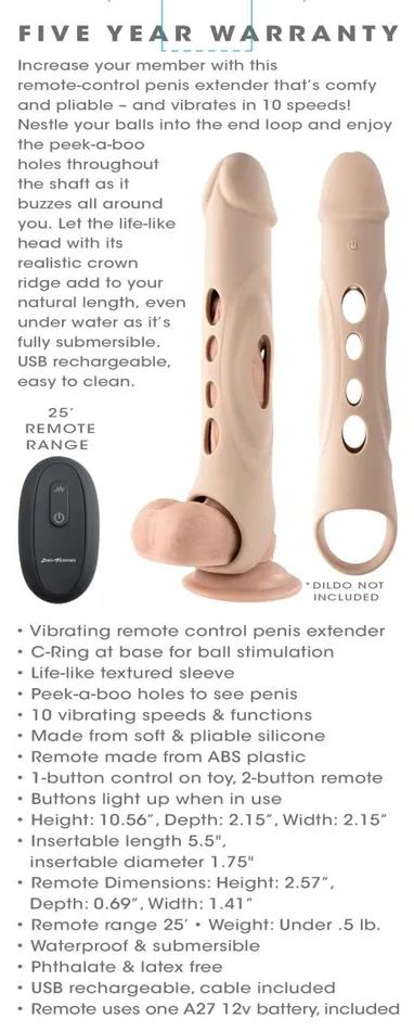Zero Tolerance Dildos Big Boy Extender Zero Tolerance Dildos Big Boy Extender