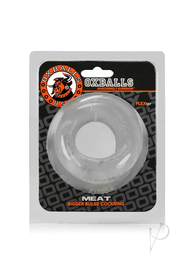 Dildos Oxballs Meat Padded Cockring Clear