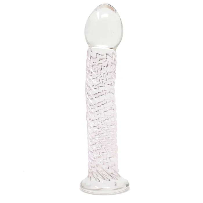 Dildos Pipedream Icicles No 53 Thick Tipped Curved Glass Dildo