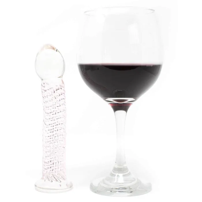 Dildos Pipedream Icicles No 53 Thick Tipped Curved Glass Dildo