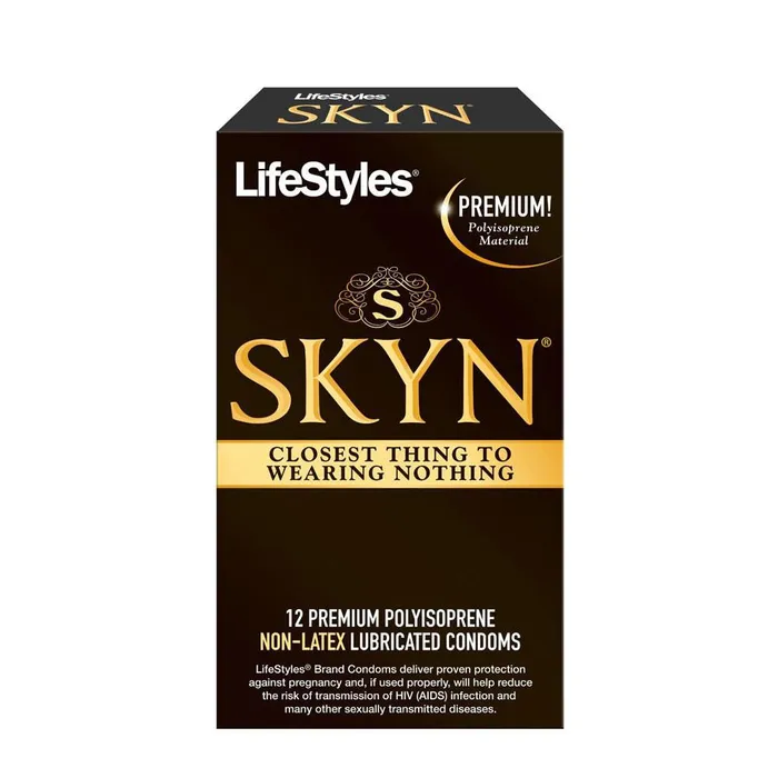 Female Sex Toys Lifestyles LifeStyles Skyn Non Latex Condoms 12 Pack