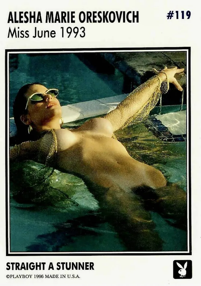 Greenthunderbirds Cards Female Sex Toys Playboy June Edition 119 Straight A Stunner