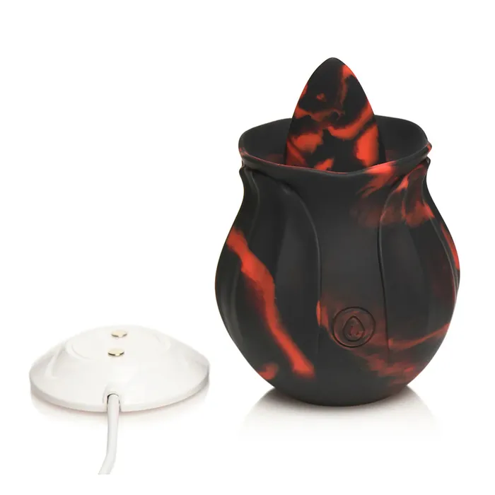 Bloomgasm Vibrators The Black Kiss Rimming Rose Doesnt Suck But Itll Rim You