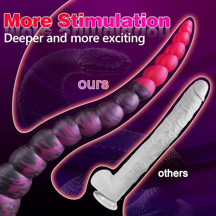 Female Sex Toys Laphwing Kamanda Long Dildo Tentacle Dildo with Strong Suction CupLaphwing