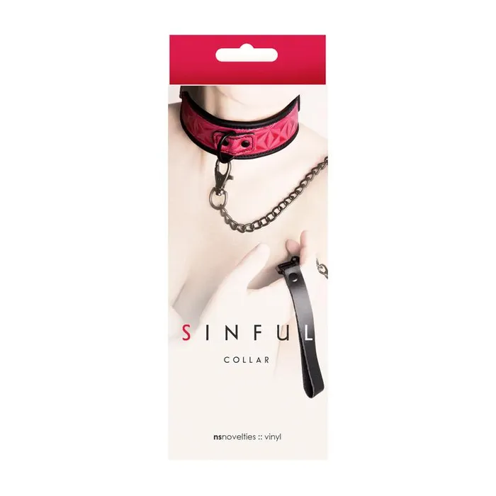 NS Novelties Sinful Pink Collar NEW SENSATIONS NOVELTIES Vibrators NS Novelties Sinful Pink Collar NEW SENSATIONS NOVELTIES Vibrators