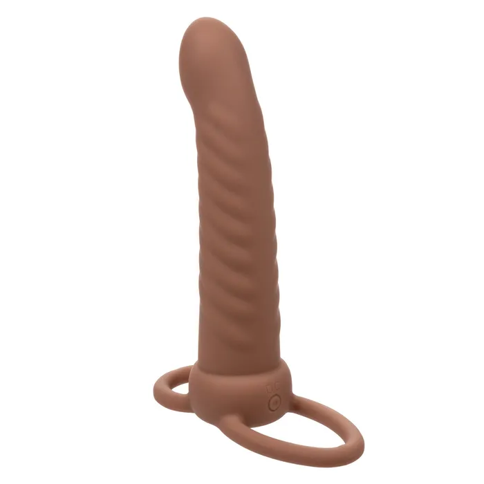 Performance Maxx Rechargeable Ribbed Dual Penetrator Calexotics Female Sex Toys