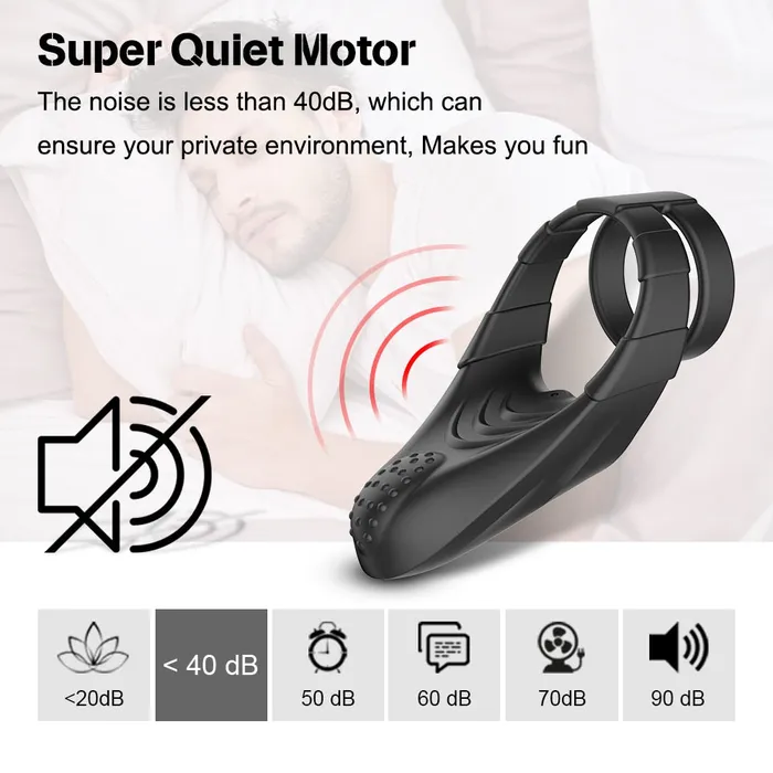 Lusty Age Female Sex Toys Double Penis Ring Vibrator with Taint Teaser