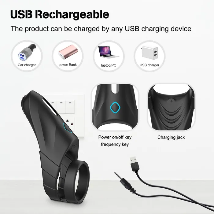 Lusty Age Female Sex Toys Double Penis Ring Vibrator with Taint Teaser