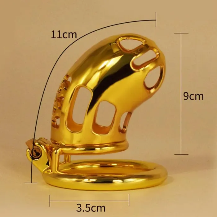 Male Sex Toys Xinghaoya Xinghaoya100 Gold Male Chastity Cage Male Sex Toys Xinghaoya Xinghaoya100 Gold Male Chastity Cage