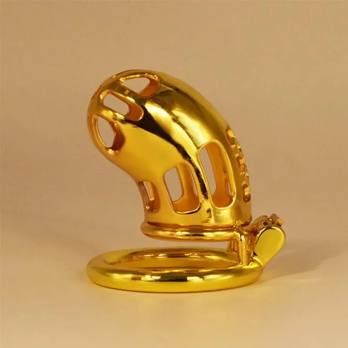 Male Sex Toys Xinghaoya Xinghaoya100 Gold Male Chastity Cage Male Sex Toys Xinghaoya Xinghaoya100 Gold Male Chastity Cage