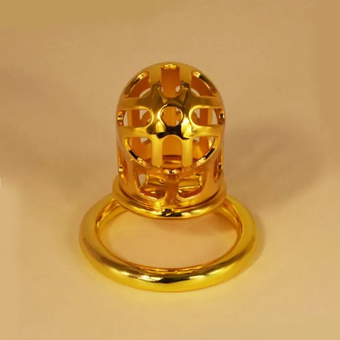 Male Sex Toys Xinghaoya Xinghaoya100 Gold Male Chastity Cage Male Sex Toys Xinghaoya Xinghaoya100 Gold Male Chastity Cage
