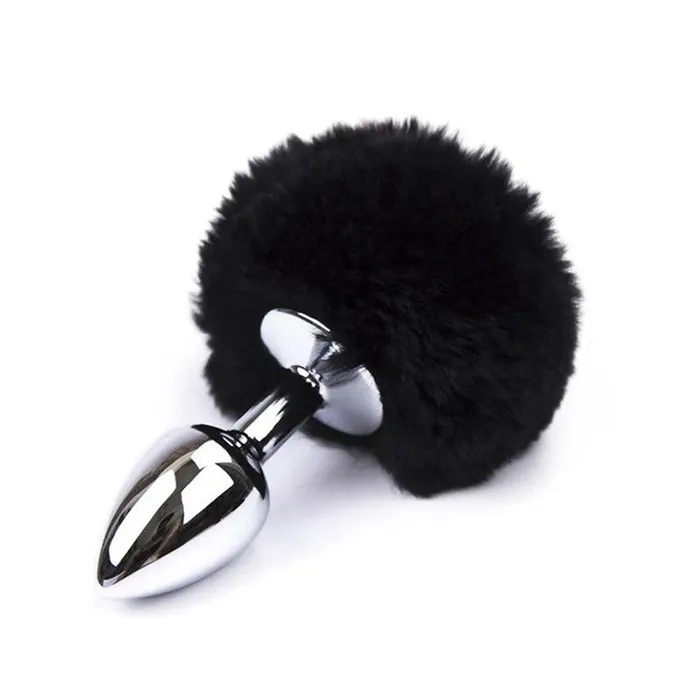 Xinghaoya Anal Rabbit Tail Metal Butt Plug