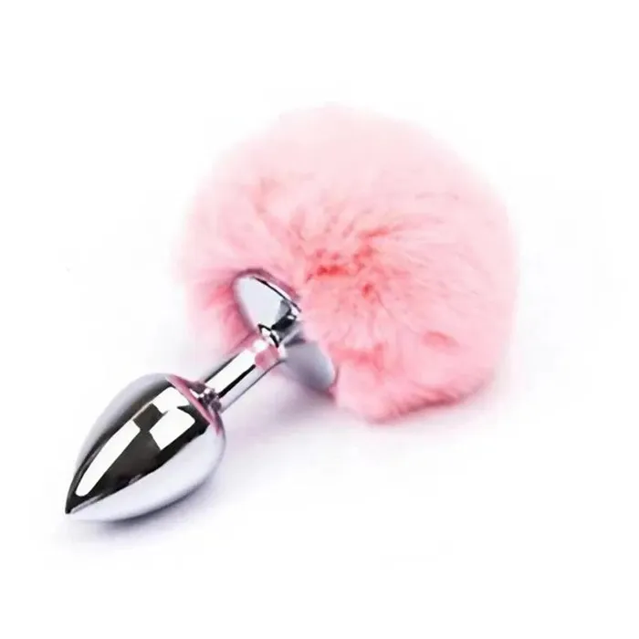 Xinghaoya Anal Rabbit Tail Metal Butt Plug