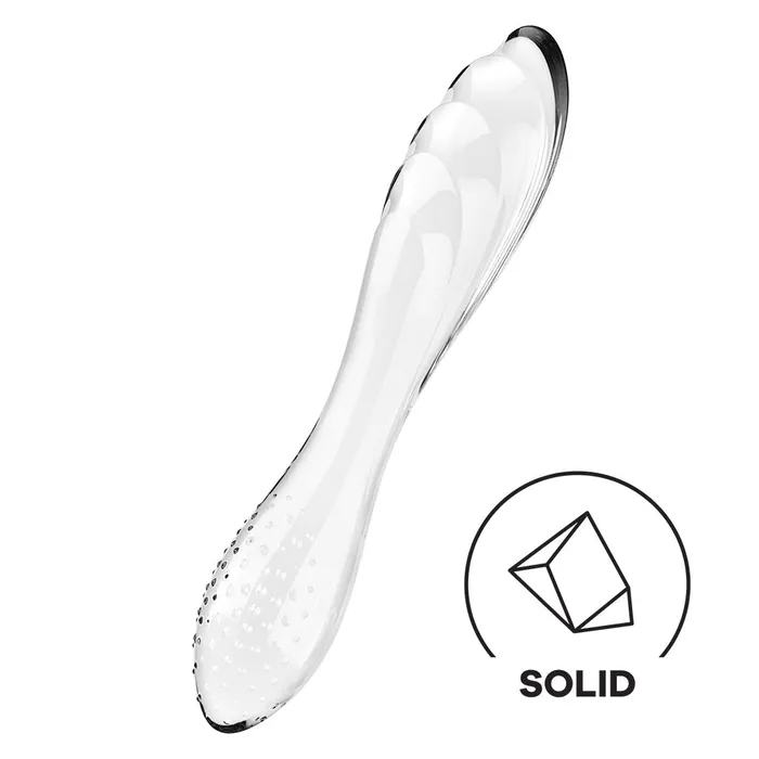 Anal Satisfyer Satisfyer Dazzling Crystal Transparent Glass Anal Dildo
