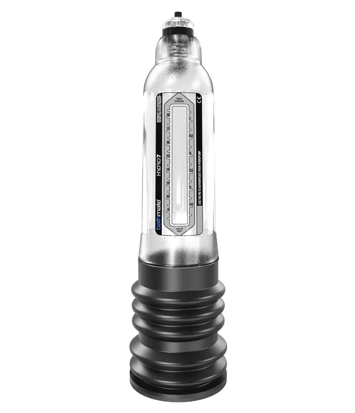 Bathmate Male Sex Toys Hydro7 Penis Pump Clear