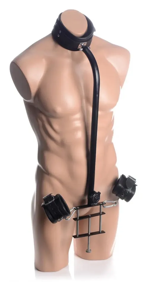 CBT Toys Penis Pillory Cock and Ball Torture XR Brands Male Sex Toys