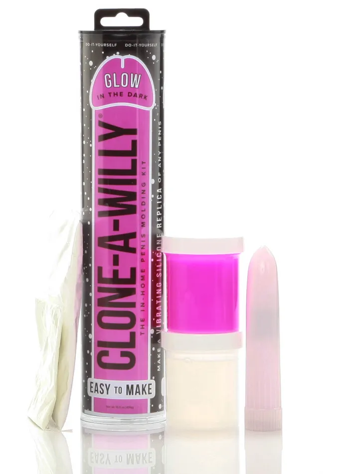 CloneaWilly GlowintheDark Kit Pink CloneaWilly Dildos CloneaWilly GlowintheDark Kit Pink CloneaWilly Dildos