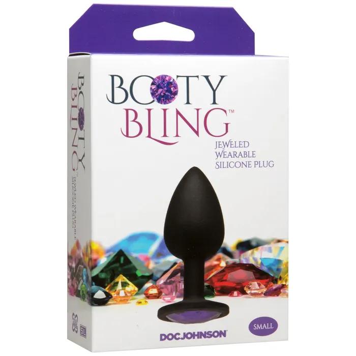 Doc Johnson Anal Booty Bling Purple Small