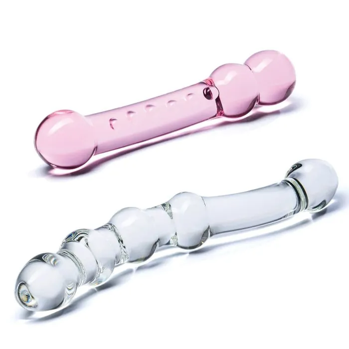 Double Trouble Glass Dildo Set Glas Dildos