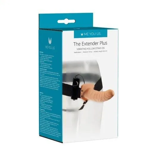Female Sex Toys Me You Us Me You Us The Extender Plus Vibrating Hollow Strap On Flesh Female Sex Toys Me You Us Me You Us The Extender Plus Vibrating Hollow Strap On Flesh