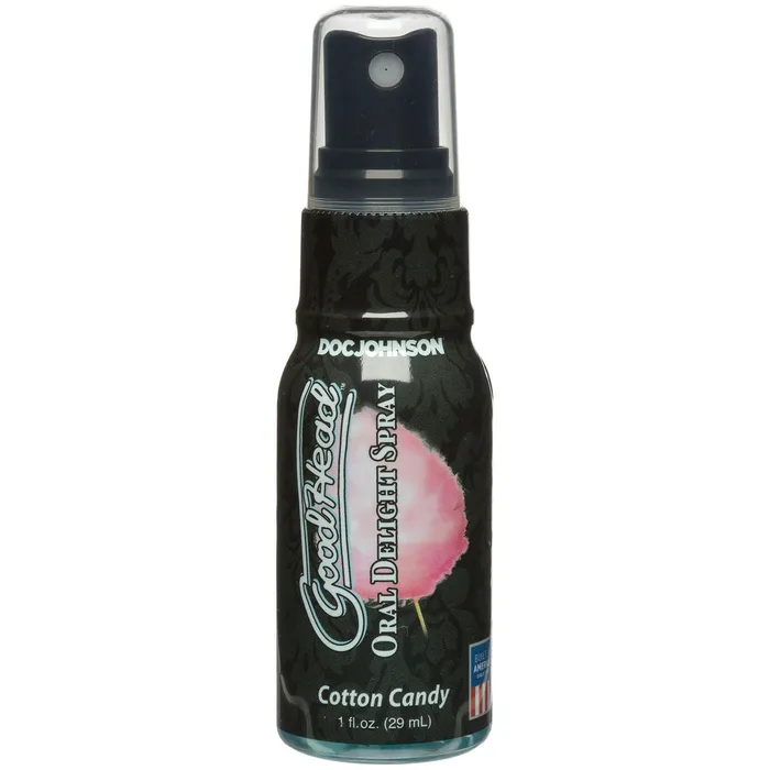 Goodhead Oral Delight 1 Fl Oz Spray Liquid Cotton Candy Doc Johnson Female Sex Toys Goodhead Oral Delight 1 Fl Oz Spray Liquid Cotton Candy Doc Johnson Female Sex Toys