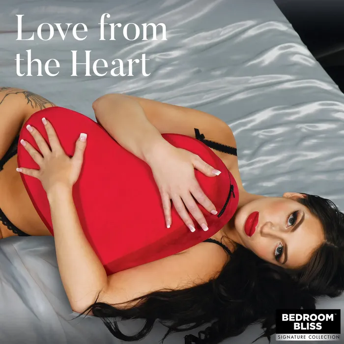 Heart Pillow XR Brands Female Sex Toys