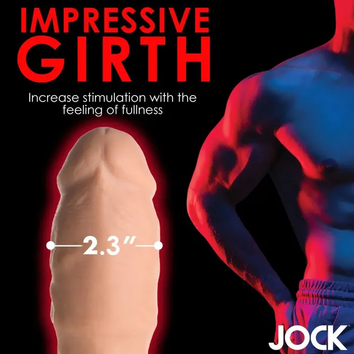 Male Sex Toys Jock Extra Thick 2 Inch Penis Extension Medium Cock Sleeve