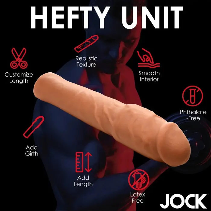 Male Sex Toys Jock Extra Thick 2 Inch Penis Extension Medium Cock Sleeve