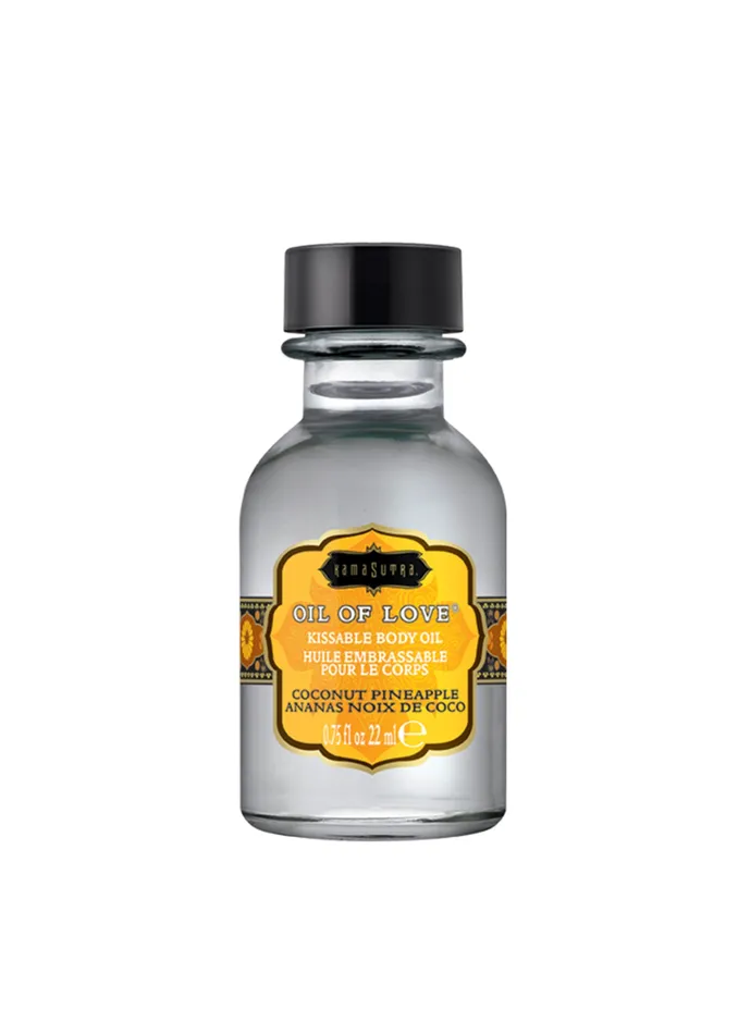 Oil of Love Coconut Pineapple 075 Fl Oz 22 ml Kama Sutra Vibrators