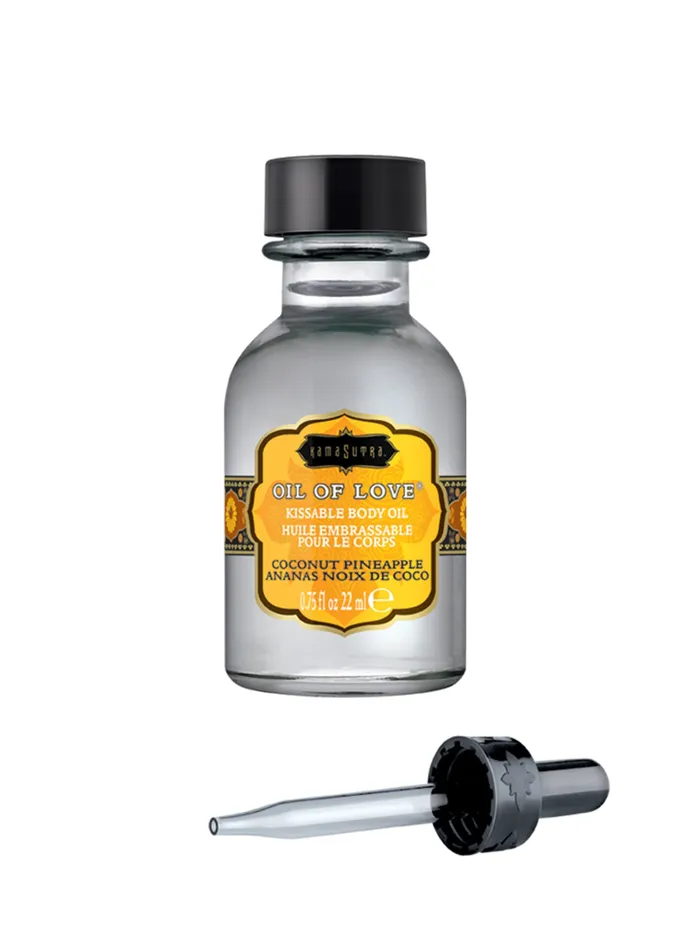 Oil of Love Coconut Pineapple 075 Fl Oz 22 ml Kama Sutra Vibrators Oil of Love Coconut Pineapple 075 Fl Oz 22 ml Kama Sutra Vibrators