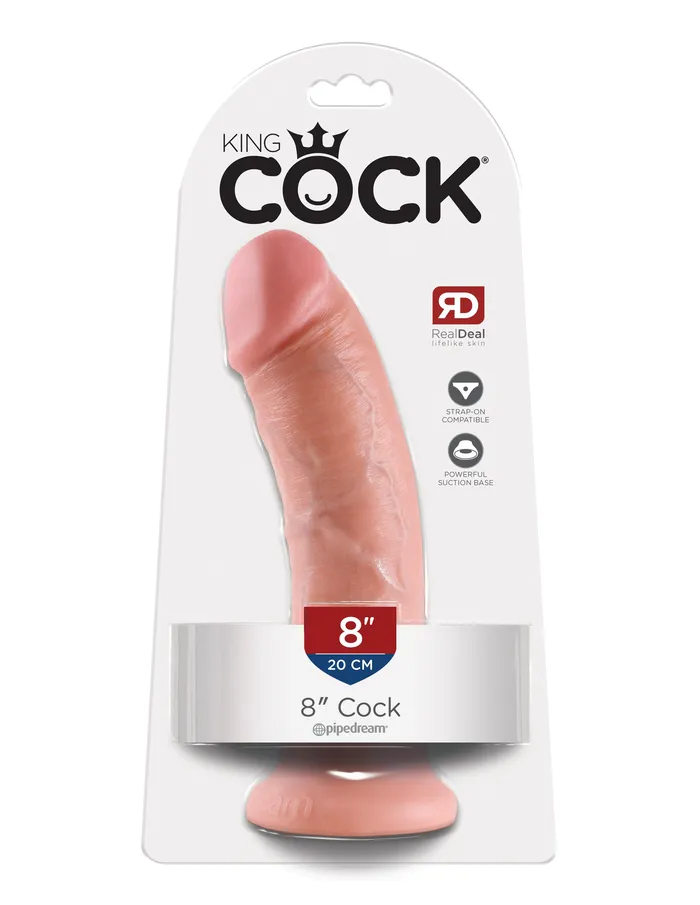 Pipedream Dildos King Cock 8Inch Cock Flesh