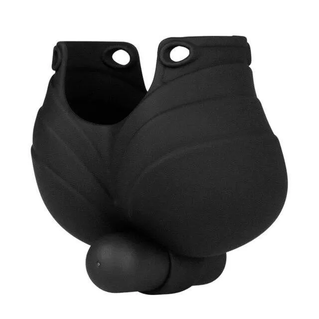 Adjustable Cock Ring With Testicle Ball Vibrator For Men Weadultshop Male Sex Toys