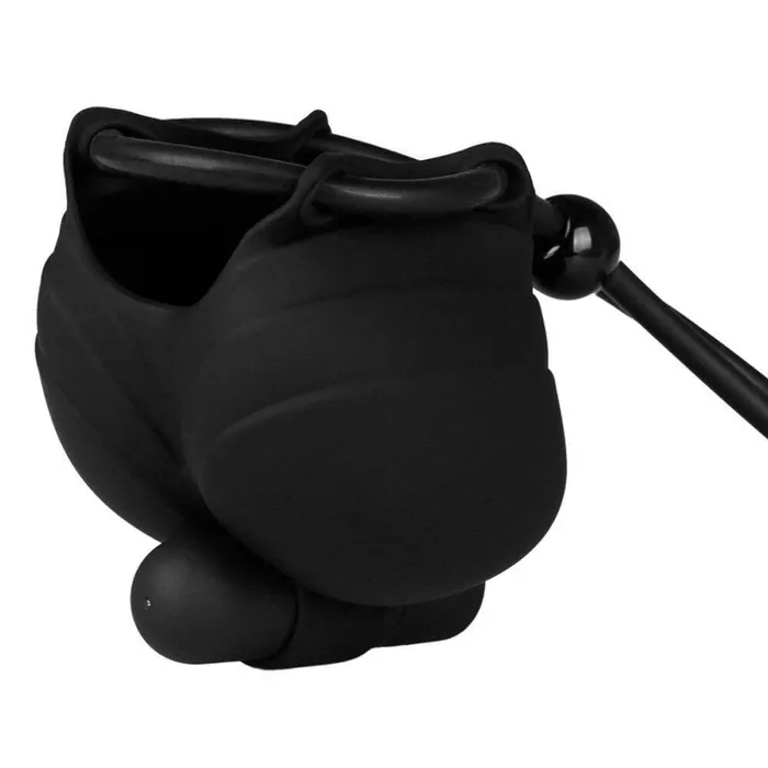 Adjustable Cock Ring With Testicle Ball Vibrator For Men Weadultshop Male Sex Toys