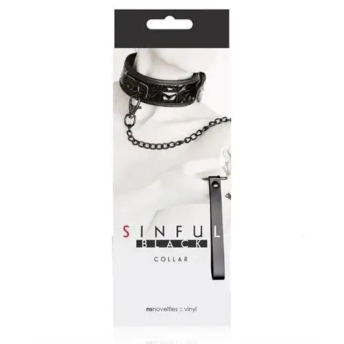 Anal nsnovelties Sinful Collar Black