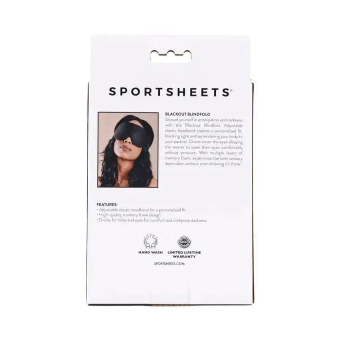 Anal Sportsheets Blackout Blindfold Black Anal Sportsheets Blackout Blindfold Black