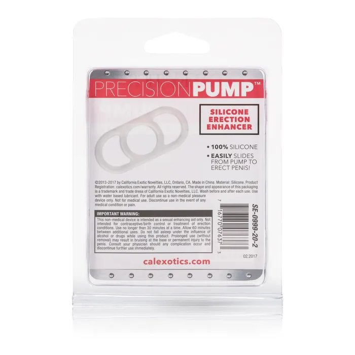 CalExotics Anal Precision Pump Silicone Erection Enhancer Clear CalExotics Anal Precision Pump Silicone Erection Enhancer Clear