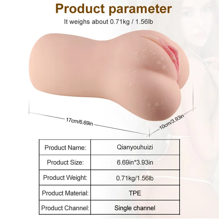 Dang Xia Male Sex Toys P38Realistic Pussy MasturbatorExciting Fake Pussy Toys