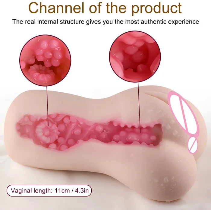 Dang Xia Male Sex Toys P38Realistic Pussy MasturbatorExciting Fake Pussy Toys