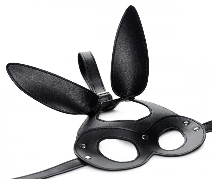 Female Sex Toys Mystery Bunny Play Mask with VeganFriendly Material Xr Brands Master Series