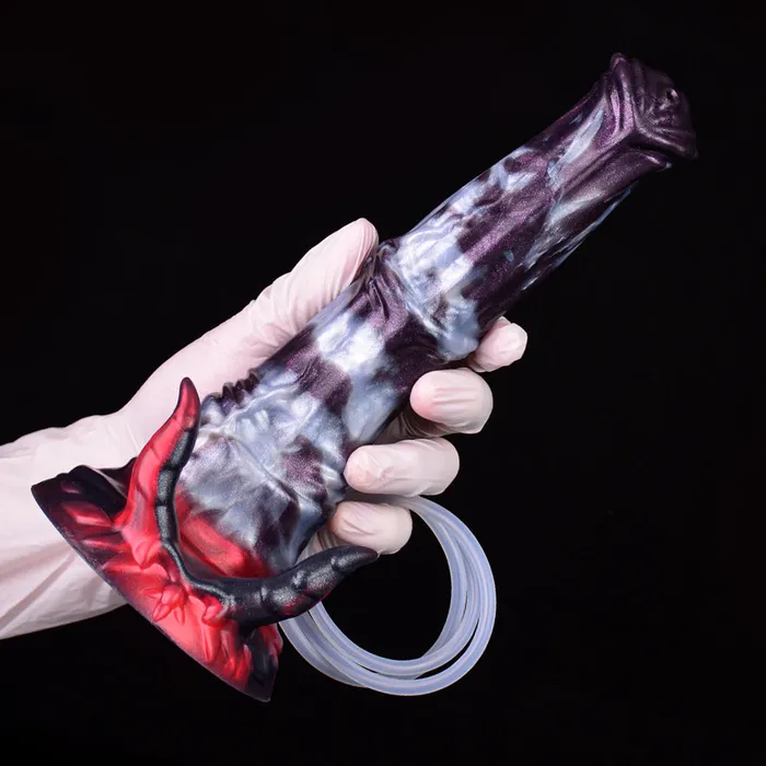 Female Sex Toys sex toys Ejaculation Dragon Demon Horn Silicone Fantasy Dildo