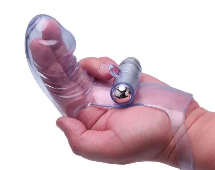 Icon Brands Female Sex Toys Magic Finger Vibe Ribbed Flexible Fun for Playful Adventures