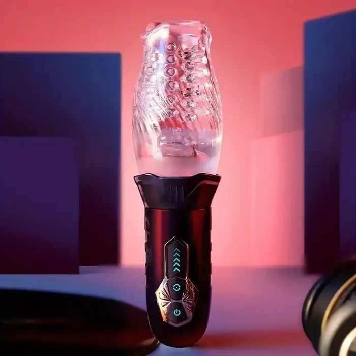 Male Sex Toys GAWK GAWK 3000 Male Rose Toy Blowjob 5 Rotation Auto Masturbator Weadultshop