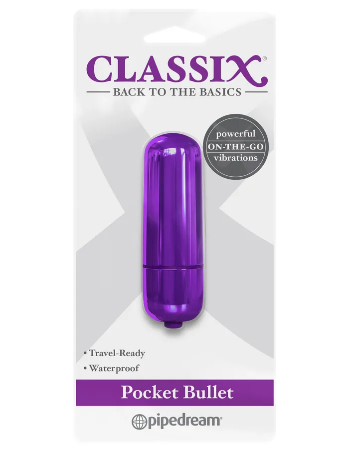 Pipedream Female Sex Toys Mini Magic Bullet Tiny Vibrator for Fun and Secret Adventures