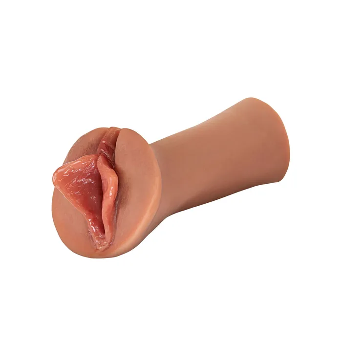 Pipedream Male Sex Toys Extreme Wet Pussies Luscious Lips Tan
